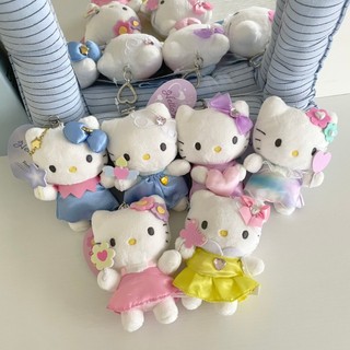 🇰🇷 韓國KKOBA 現貨 三麗鷗 Kitty 花仙子 翅膀 毛絨吊飾 HELLO KITTY 鑰匙圈