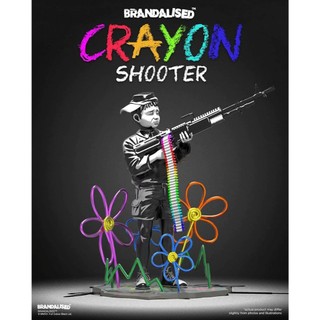 MIGHTY JAXX 藝術家系列 10吋 蠟筆射手 CRAYON SHOOTER BY BRANDALISED