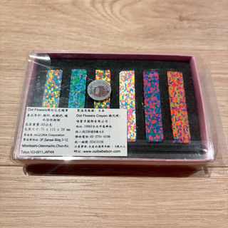 Dot Flowers 繽紛花色蠟筆 日本製 彩色圓點蠟筆 點點蠟筆