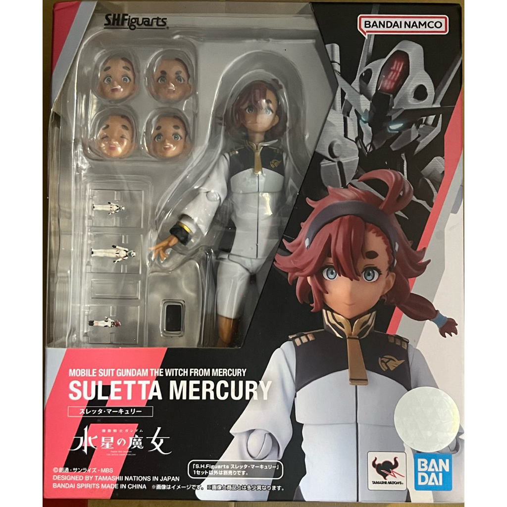 日版 SHF 機動戰士鋼彈 水星的魔女 蘇萊塔 墨丘利