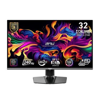 ▲螢幕分期★MSi 微星 MPG 322URX QD-OLED 31.5吋 240Hz 4K 平面螢幕