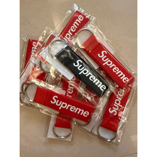 全新現貨 紅色 26SS Supreme Webbing Keychain Box Logo 鑰匙圈 吊飾