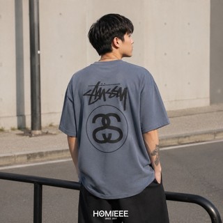 【Homieee】Stussy Link Pig Dyed Tee 短袖 前後LOGO 三色