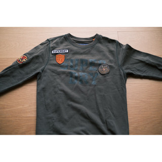 Superdry 拼貼 大學t