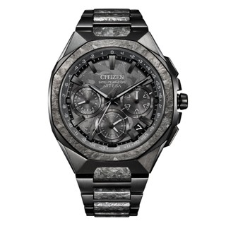 CITIZEN 星辰錶 CC4107-80H ATTESA 鈦金屬GPS衛星對時光動能時尚腕錶 黑 44mm