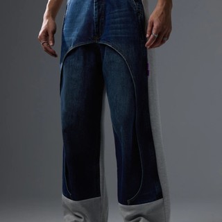 NEISH Mirror Denim Trousers: Remake | Washed Blue