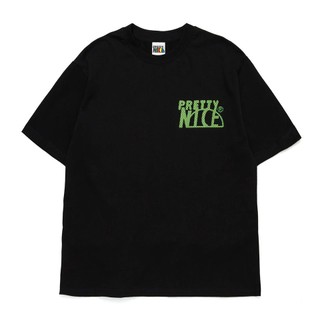 PRETTYNICE O.G. LOGO LENTICULAR PRINT TEE-BLACK