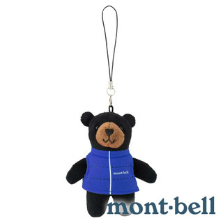【mont-bell】STRAP MONTA BEAR 2羽絨背心蒙塔熊掛飾『BL藍』1134132