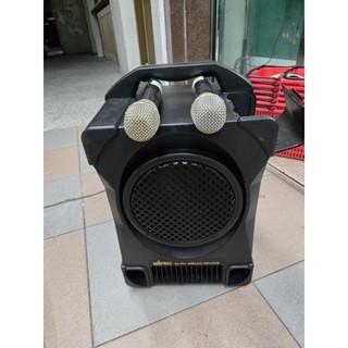 二手 Mipro Ma-707 (2.4G）100W 手提式無線擴音機 附兩支無線麥克風(MH-80)