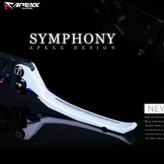 優惠領卷現折200 APEXX 短拉桿 白色 拉桿 鍍鈦 手煞車 煞車拉桿 七代勁戰 FORCE 2.0 曼巴 DRG
