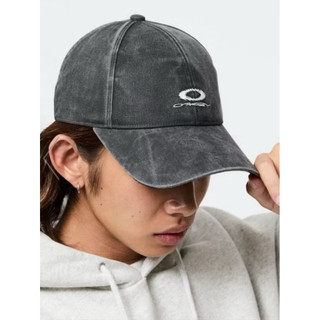【𝑪𝑱𝑴𝑭】OAKLEY ESSENTIAL UP LOGO CAP 25.0水洗棒球帽 刺繡鴨舌帽 遮陽帽老帽 男女帽