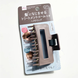 日本 DAISO 大創 不生鏽護髮梳髮夾 金屬不使用 鯊魚夾＊花小小＊