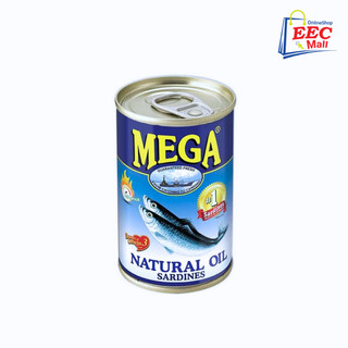 菲律賓 MEGA Sardiners in Natural Oil 沙丁魚-天然油_155g