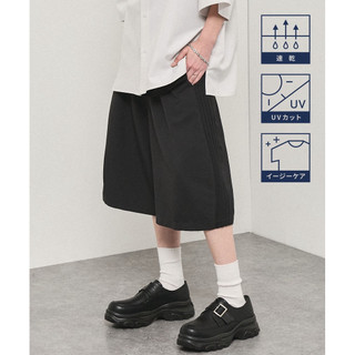 Vertex嘉義｜Alfred Alex 日本品牌🇯🇵 側邊線條寬鬆西裝短褲 Jorts 七分褲 條紋 短褲