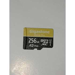 二手 GIGASTONE Micro SD 256g A2 V30 高速記憶卡 ( Switch 1代機可用 )