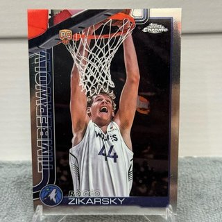 Rocco Zikarsky RC 新人卡 正base NBA Topps 2025-26 Topps Chrome