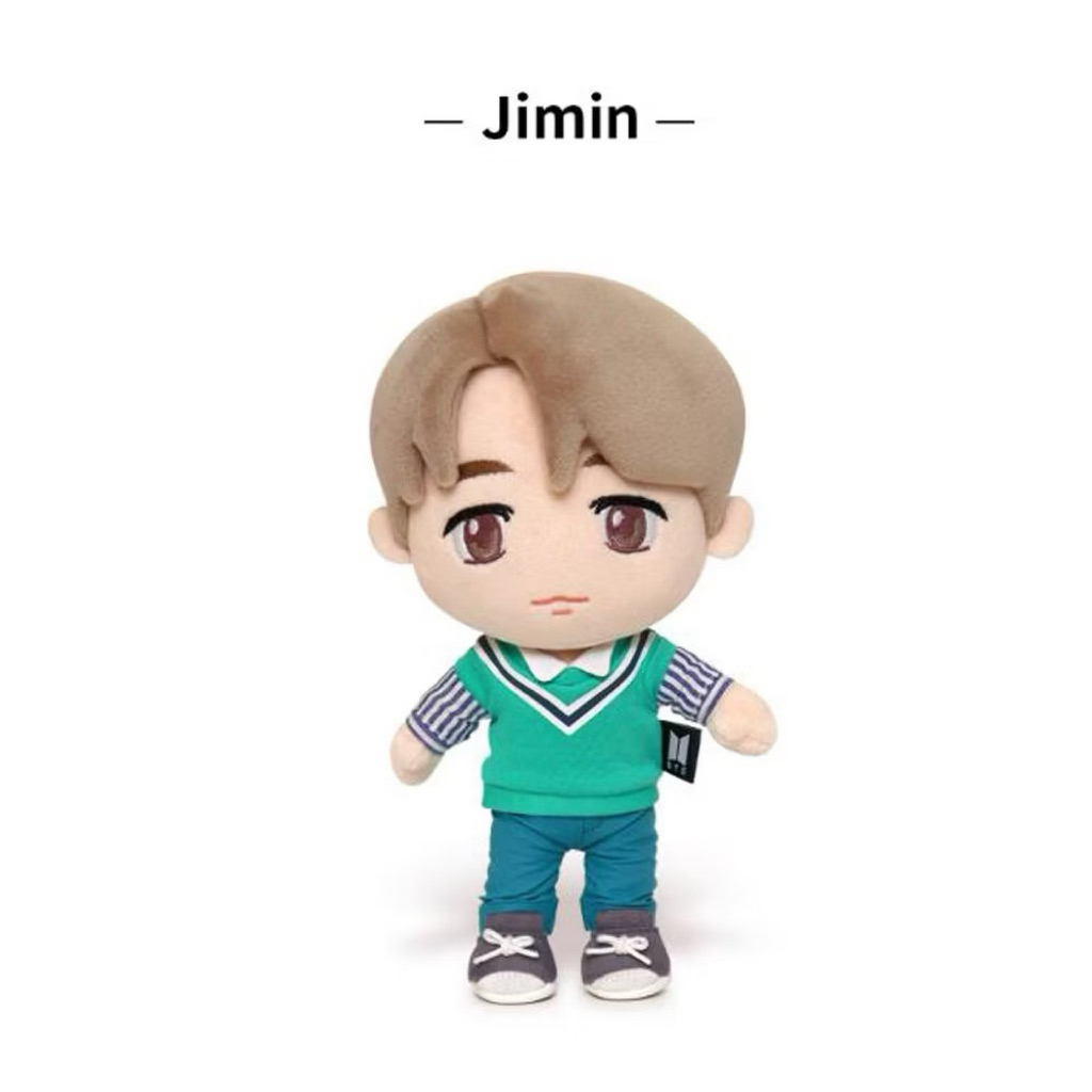 BTS 防彈少年團官方 智旻 Jimin 絨毛娃娃公仔2019 年 HOUSE OF BTS 快閃店官方周邊 盒損