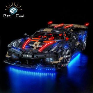 [給酷創意] 42232 Koenigsegg Sadair's Spear Megacar LED燈光套件