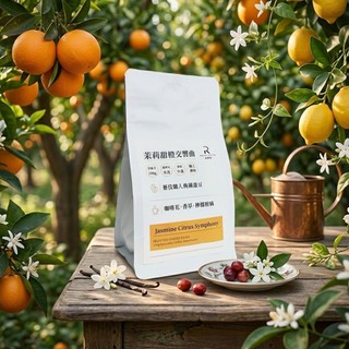 【COFFEE RICH-IN 富咖啡】茉莉甜橙交響曲咖啡豆 水洗中淺焙100g《屋外生活》精品咖啡豆 手沖 伴手禮