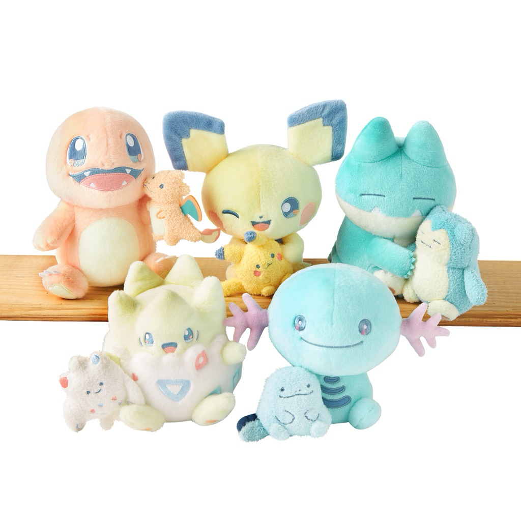 【現貨】寶可夢 日版 白日夢系列 Little Daydream 玩偶娃娃 小火龍 皮丘 小卡比 波克比 烏波 神奇寶貝