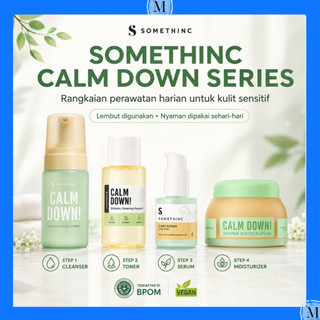 SOMETHINC Calm Down Series Toner Cleanser Serum MKBT573