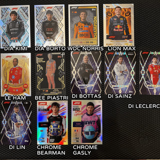 Topps F1 2026 TURBO ATTAX 2026 Black Edge, Diamond Infinity.