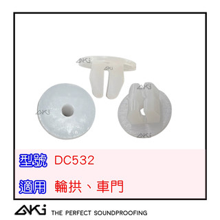 AKI 台灣現貨 DC532 固定螺絲座 TOYOTA 適用 擋泥板 車門把手 CC CROWN RAV4 CROWN