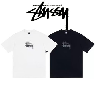 Stussy REFRACTED TEE 短袖 SS24 夏季系列 絲網印花 T恤