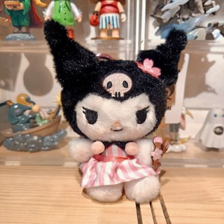 【正版授權現貨】三麗鷗 庫洛米 櫻花 粉紅色 洋裝 Hello kitty毛絨玩具公仔凱蒂貓玩偶生日禮物吊飾鑰匙圈娃娃