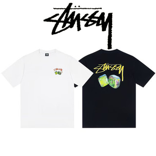 Stussy lridescent Dice Tee 短袖 骰子系列 彩虹骰子 T恤