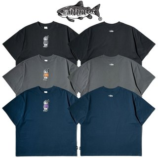 JKS AGILITY RM0-鮭魚丸 SYAKEMARU IMAGE TEE 寬短版 人形鮭魚丸 短T (三色)