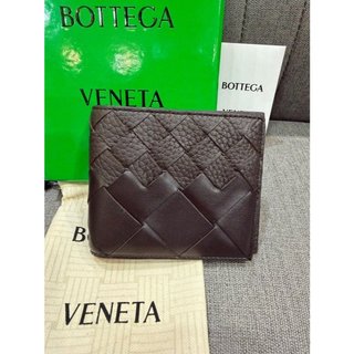 【EZ兔購🐰Sammi 精品】正品 BOTTEGA VENETA BV 編織 短夾💰原價29600