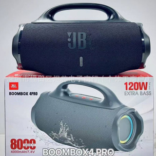 最新高端版 全網 120W 低音炮BOOMSBOX4por大戰神四代音箱手提重低音無線插卡藍牙音響