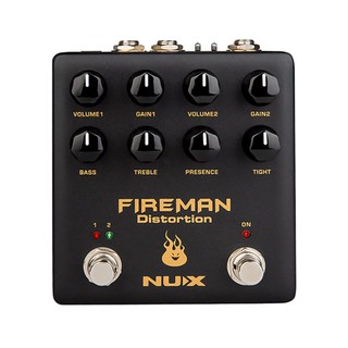 NUX Fireman NDS-5 雙通道美式破音效果器 Distortion 9V/18V切換 吉他破音踏板