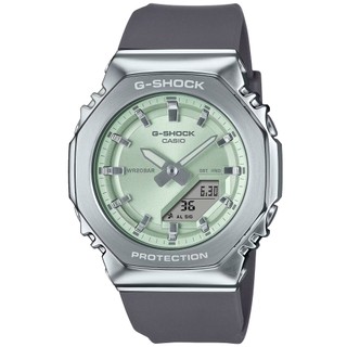 【CASIO】 G-SHOCK 帥氣潮流代表八角造型雙顯錶-黑 (GA-2100-1A1/GM-S2110-3A) 正品