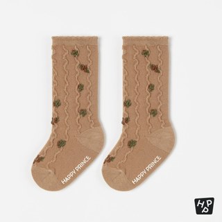[ BLACK_Q ] 現貨*韓國正品*KIDS CLARA*HAPPY PRINCE-Mellies中筒襪