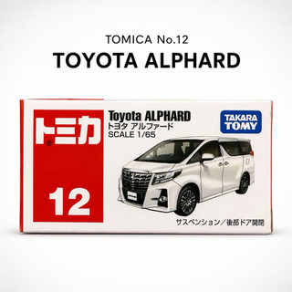 日版 TOMICA 多美小汽車 No.12 Toyota ALPHARD 豐田 Alphard 1/65