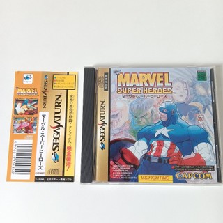 SEGA SATURN SS 漫威美國英雄 Marvel Super Heroes