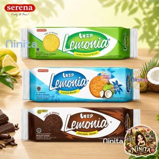 NISSIN Lemonia Chocolate Coconut Lemon Cookies 檸檬 巧克力 椰子 薄餅