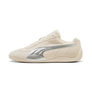 PUMA Speedcat Premium 女款賽車運動鞋 米白/銀 40390201