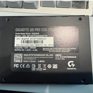 GIGABYTE UD PRO 256GB SSD SATA 2.5吋 固態硬碟 二手