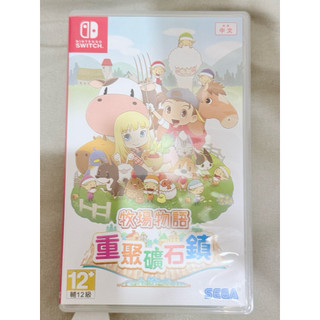 二手NS Nitendo Switch 牧場物語 重聚礦石鎮 中文版 遊戲片