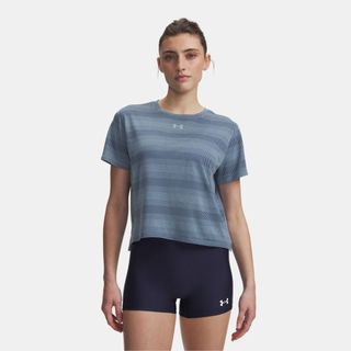 Under Armour 女 Velociti 短T-Shirt-6009540-448