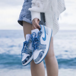 Air Jordan 1 Low GS 丹寧 水洗藍 牛仔 藍 DM8947-100