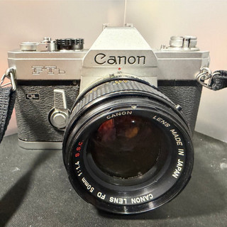 Canon FTB QL 底片單眼相機+Canon FD 50mm F1.8鏡頭