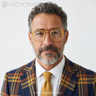 Kyo Yoshida 35031 吉田京眼鏡｜潮流經典合金全框雙槓眼鏡 男生女生品牌眼鏡框【幸子眼鏡】