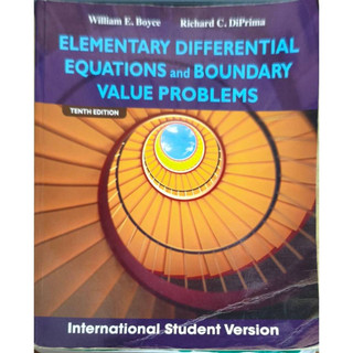Elementary Differential Equations and Boundary Value Problem