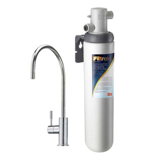 3M Filtrete S004極淨便捷淨水器 F004替換濾心+NSF認證龍頭