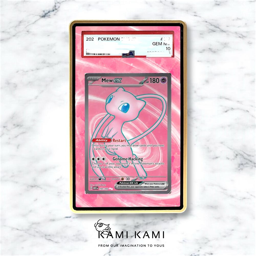 (本人繪製 非淘寶)夢幻sr Psa擴散式卡殼 鑑定卡專用 Psa bgs cgc 夢幻 粉色夢幻 粉紅夢幻 夢幻sr