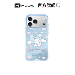 HODA iPhone 18 / 17 / 16 系列 蝴蝶結大耳狗｜Sanrio 三麗鷗 MagSafe 幻石保護殼